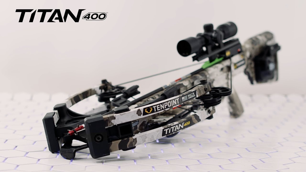 NEW Titan 400 TenPoint Crossbow : Best-Seller Now 400 FPS & Silent Cocking | TenPoint Crossbows
