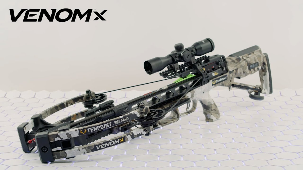 NEW Venom X TenPoint Crossbow: Lightest & Lowest Priced ACUslide Crossbow Ever | TenPoint Crossbows
