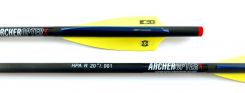 20" ArcherOpterX R, 3,5" X Vanes, .001, Messing Insert, Flachnock (4311)