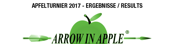 Ergebnisse vom ARROW IN APPLE Apfelturnier 2017